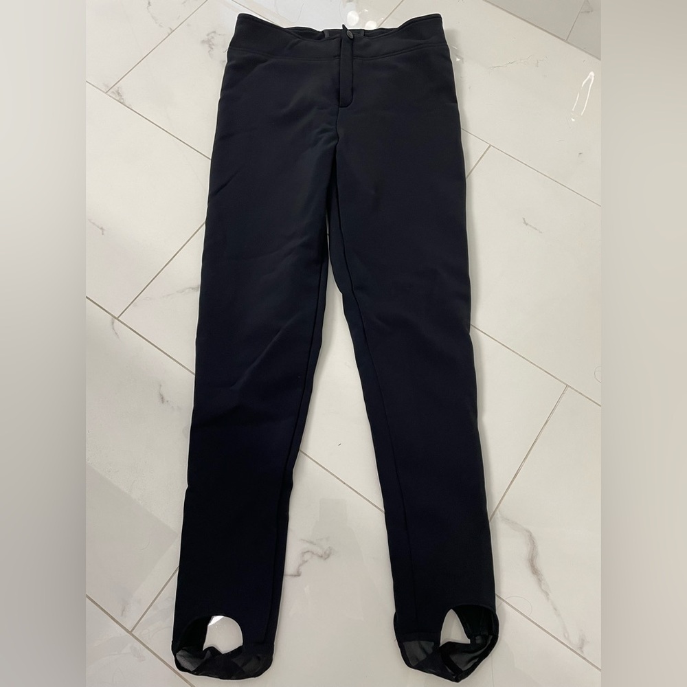 Schoeller ski pants stirrups technical gear by Boulder size 10 black
